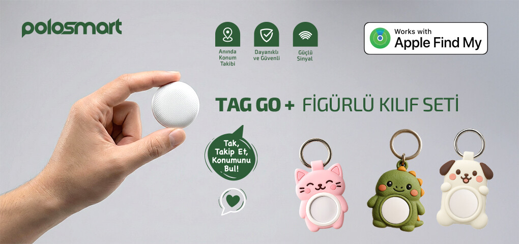 Polosmart PTM150 Tag Go ve Figürlü Kılıf Seti Nasıl Kullanılır?