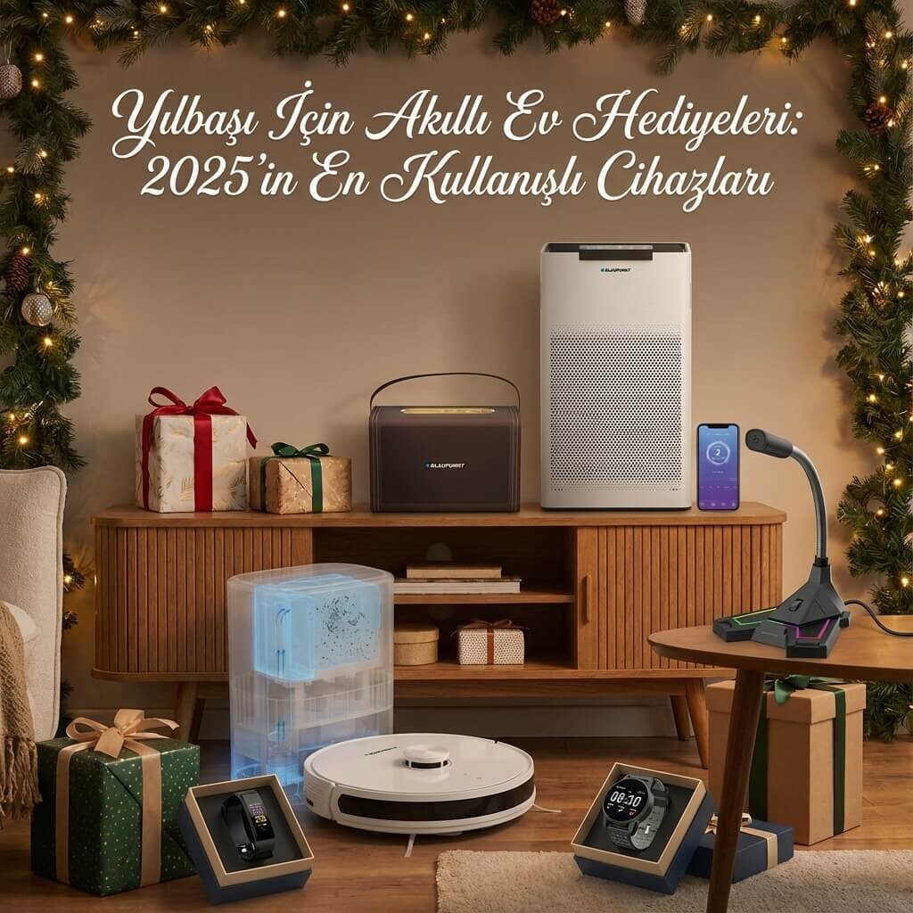 🎄 Yılbaşı İçin Akıllı Ev Hediyeleri: 2025’in En Kullanışlı Cihazları