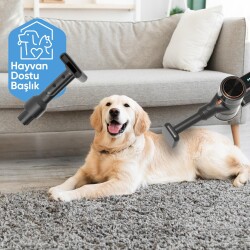 Blaupunkt A25T Vacumaster Şarjlı Dikey Süpürge Siyah - 6