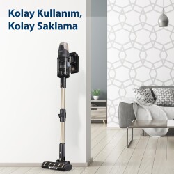 Blaupunkt A70 Şarjlı Dikey Süpürge Gold - 6