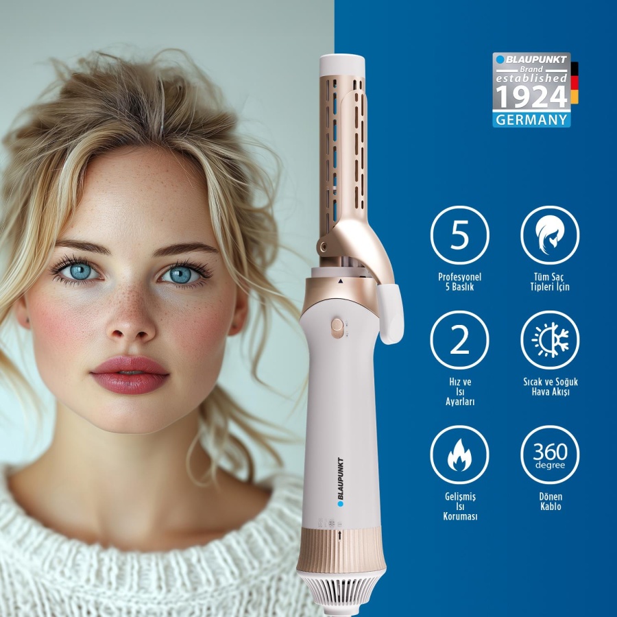 Blaupunkt H70 Üflemeli Saç Şekillendirme Seti - 3