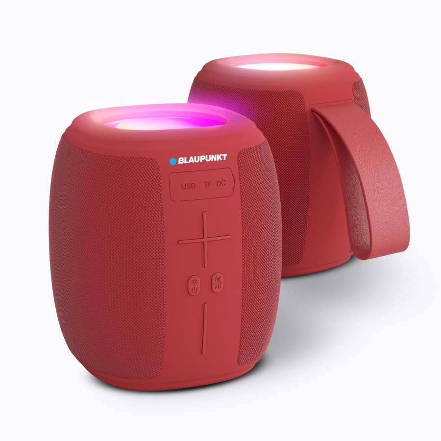 Blaupunkt LS160 Taşınabilir Bluetooth Speaker Hoparlör Kırmızı - 5