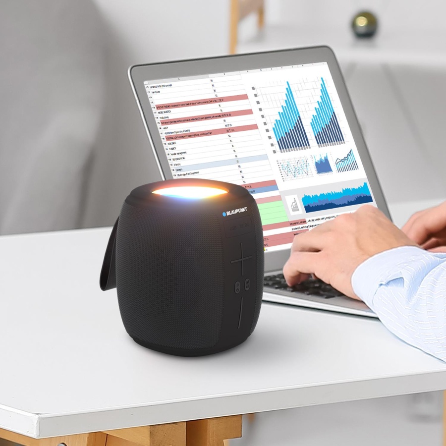 Blaupunkt LS160 Taşınabilir Bluetooth Speaker Hoparlör Siyah - 3
