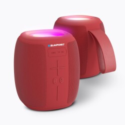 Blaupunkt LS160 Portable Bluetooth Wireless Speaker Red - 5