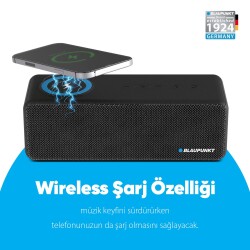 Blaupunkt LS250 Taşınabilir BT Speaker Hoparlör Siyah - 2