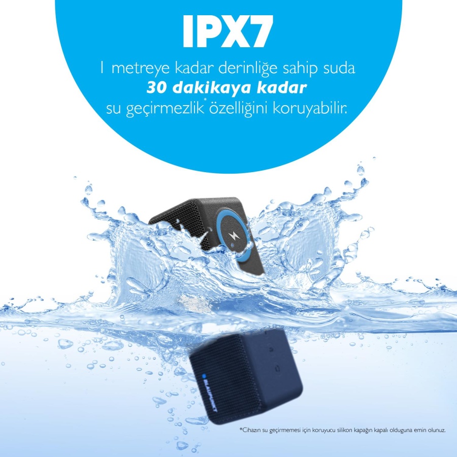 Blaupunkt LS250 Taşınabilir BT Speaker Hoparlör Siyah - 3