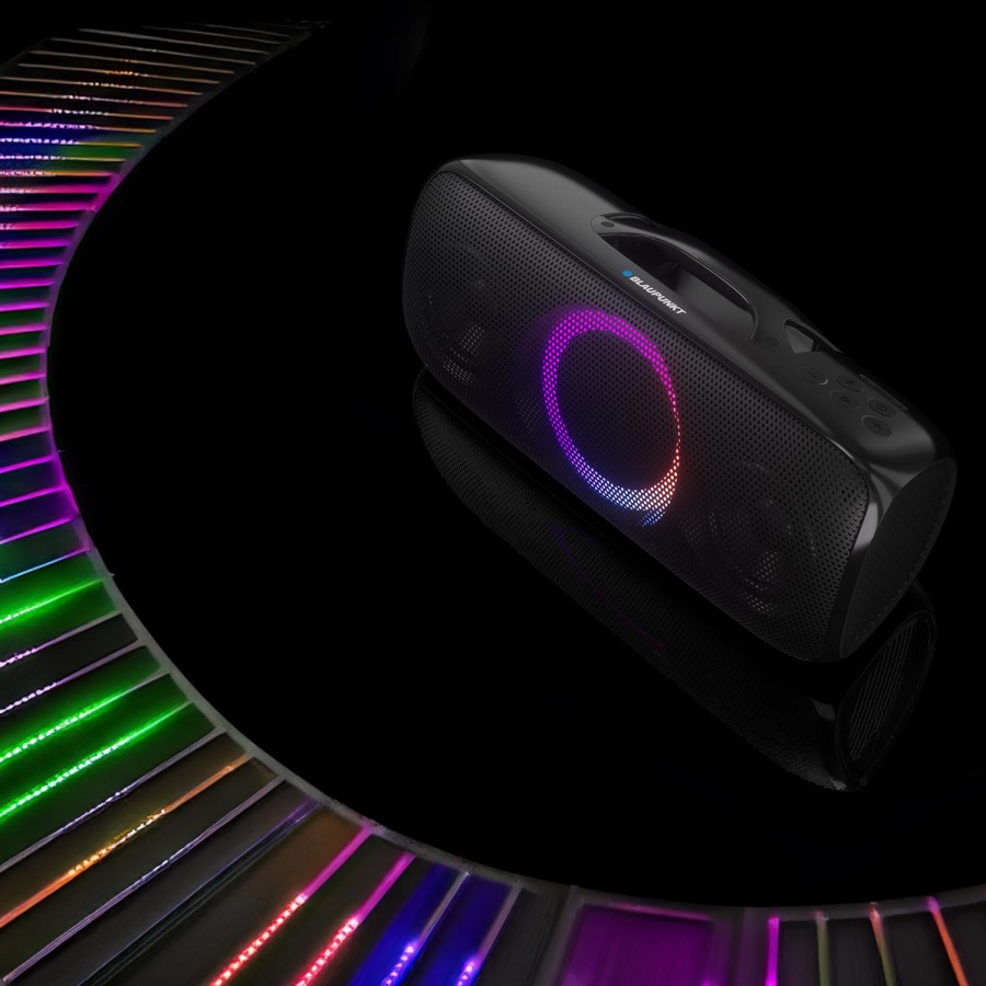 Blaupunkt LS280 Portable Bluetooth Wireless Speaker Black - 7