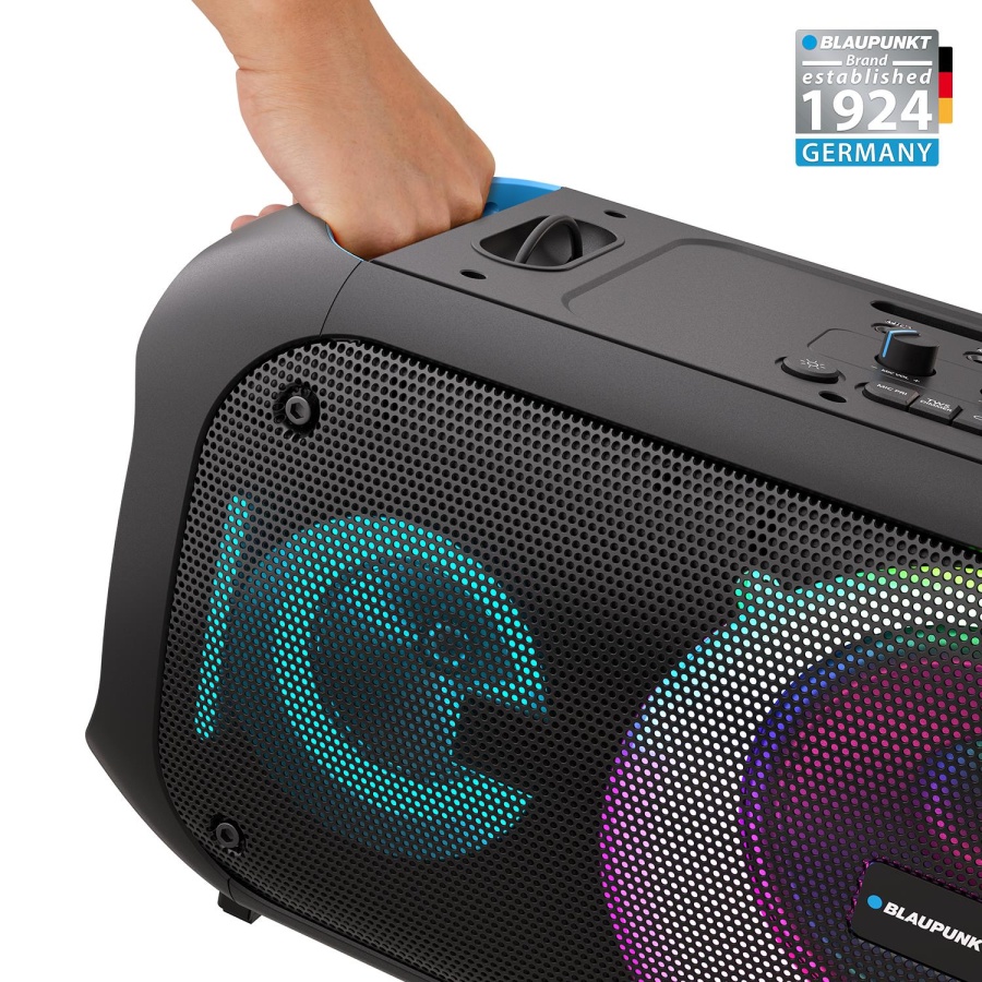 Blaupunkt PL700 Mikrofonlu Uzaktan Kumandalı Kablosuz BT Speaker Hoparlör Siyah - 6