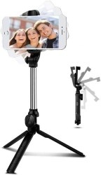 CG Mobile CGM15 Kablosuz Selfie Çubuğu Siyah - 1