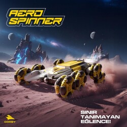 Corby Aero Spınner CSG11 Uzaktan Kumandalı Akrobat Araba Sarı - Corby