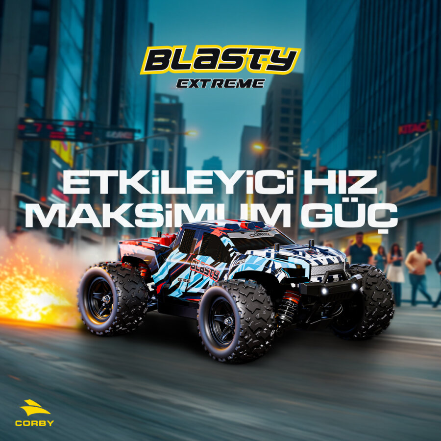 Corby Blasty Extreme CSG04 Uzaktan Kumandalı Yarış Arabası - 1