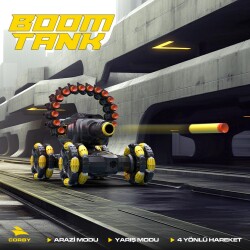 Corby Boom Tank CSG06 Uzaktan Kumandalı Akrobat Araba - Corby