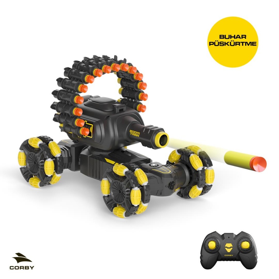 Corby Boom Tank CSG06 Uzaktan Kumandalı Akrobat Araba - 4