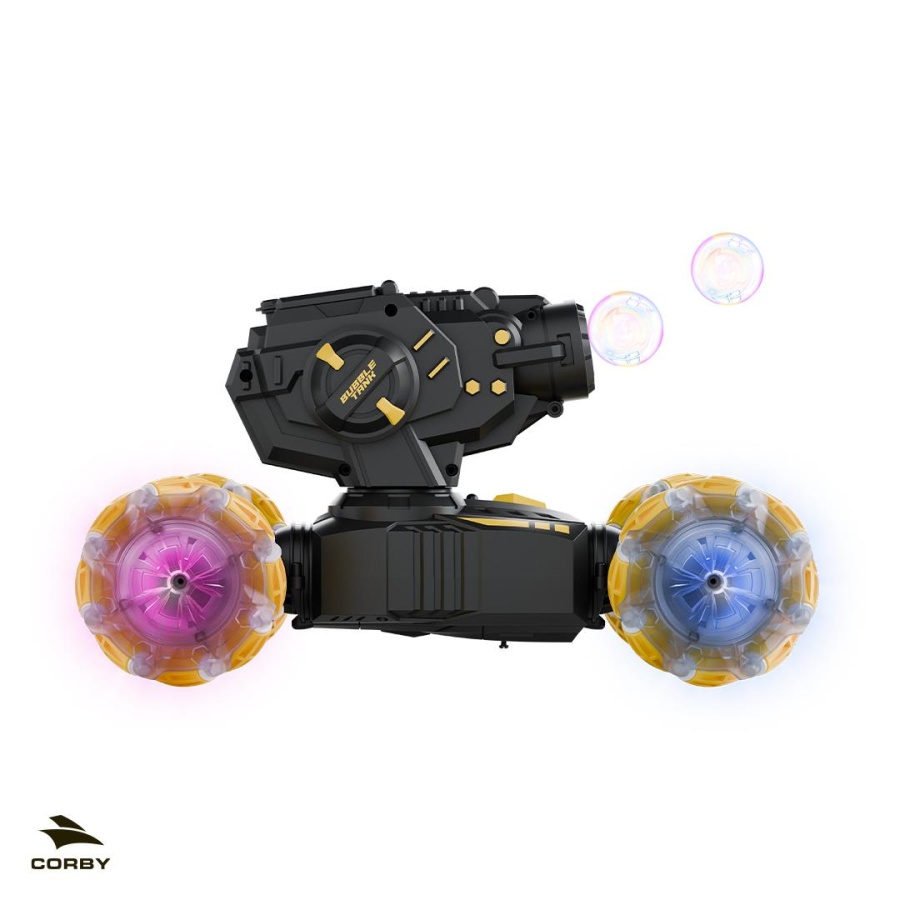 Corby Bubble Tank CSG16 Uzaktan Kumandalı Akrobat Araba Sarı - 6