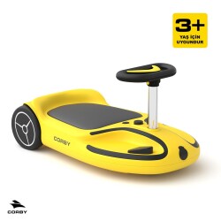 Corby CS30 Elektrikli Çocuk Scooter Sarı - 3