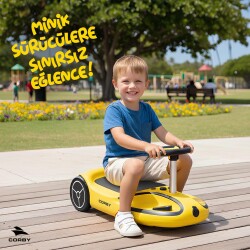 Corby CS30 Elektrikli Çocuk Scooter Sarı - Corby
