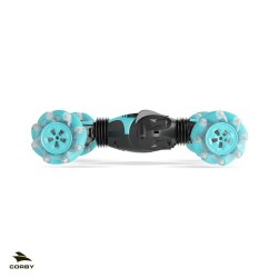 Corby CSG01 Uzaktan Kumandalı Akrobat Araba Mavi - 6