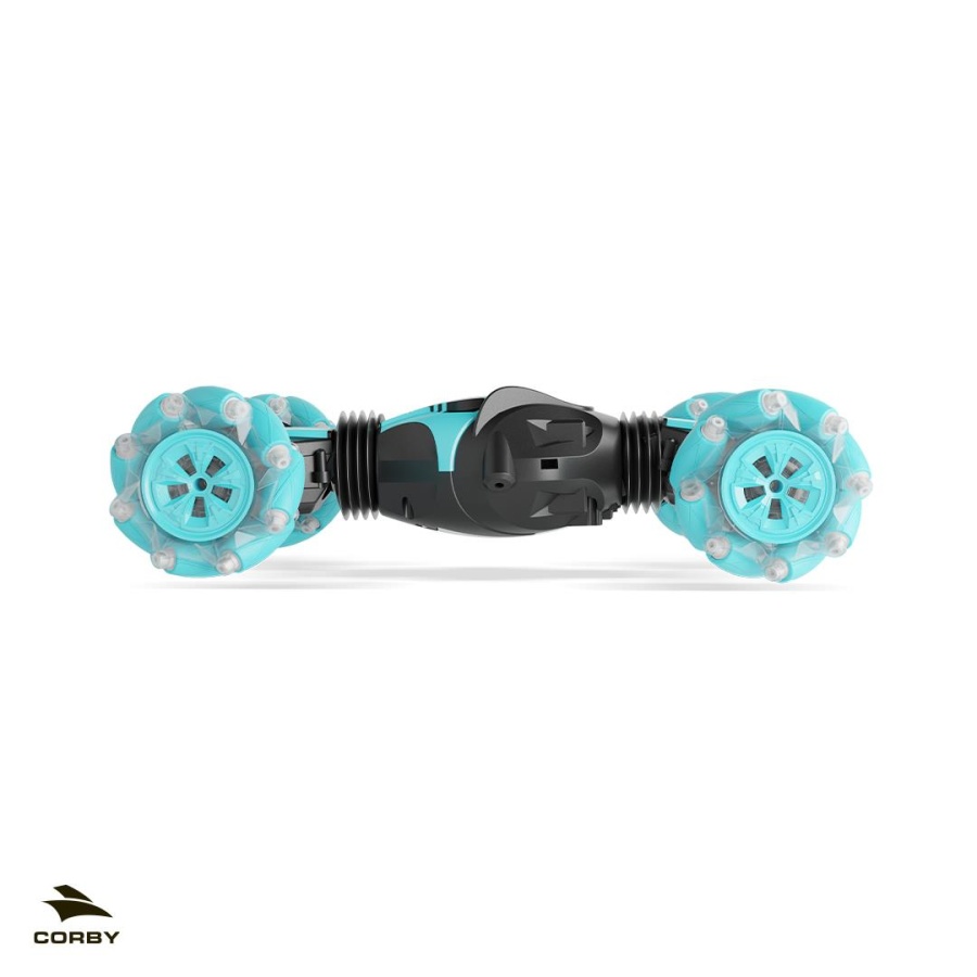 Corby CSG01 Uzaktan Kumandalı Akrobat Araba Mavi - 6