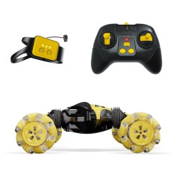 Corby CSG01 Uzaktan Kumandalı Akrobat Araba Sarı - Corby