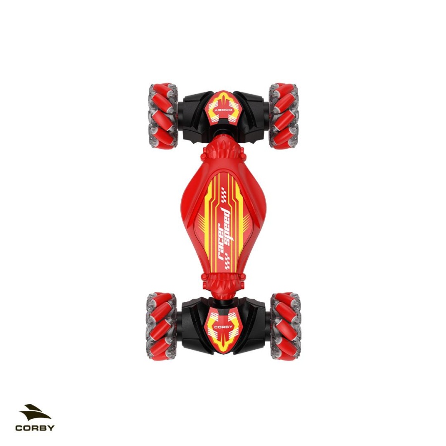 Corby CSG03 Uzaktan Kumandalı Akrobat Araba Kırmızı - 5