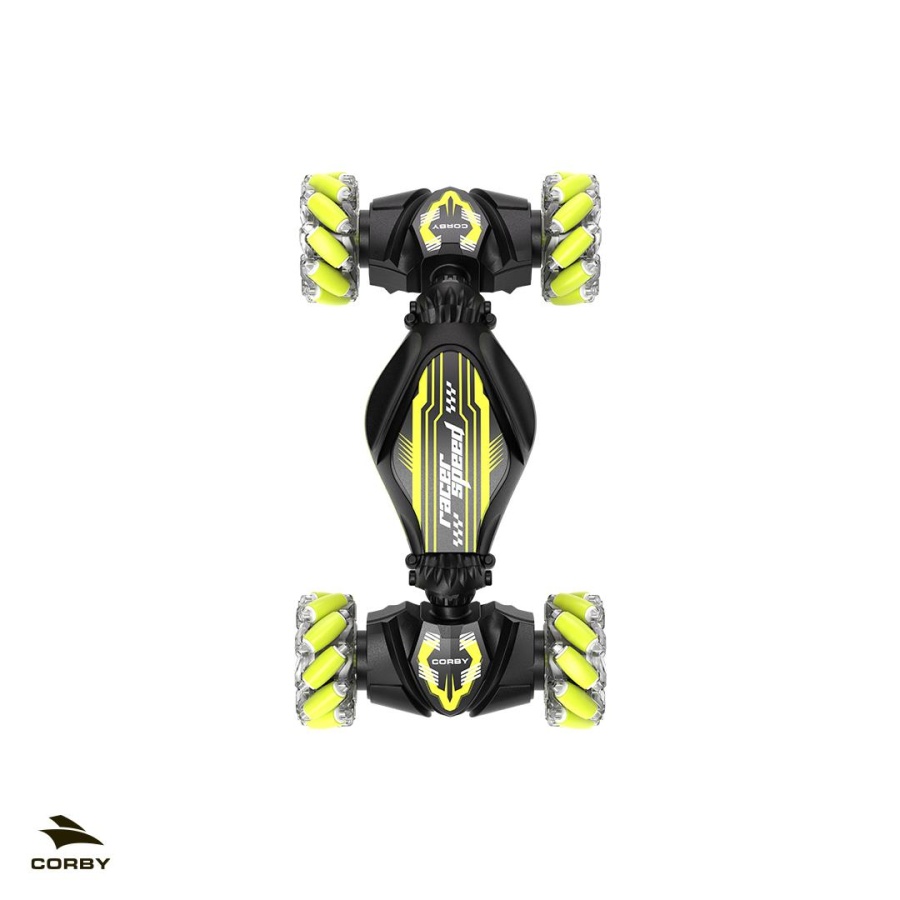 Corby CSG03 Uzaktan Kumandalı Akrobat Araba Siyah - 5