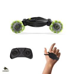 Corby CSG03 Uzaktan Kumandalı Akrobat Araba Siyah - 6