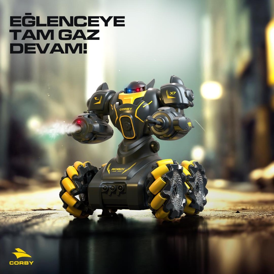 Corby CSG08 Uzaktan Kumandalı Akrobat Araba - 1