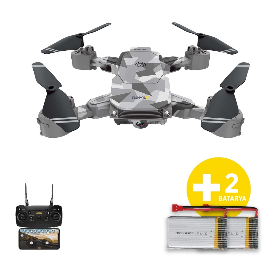 Corby CX020-2B Çift Bataryalı 720P Smart Drone - 2