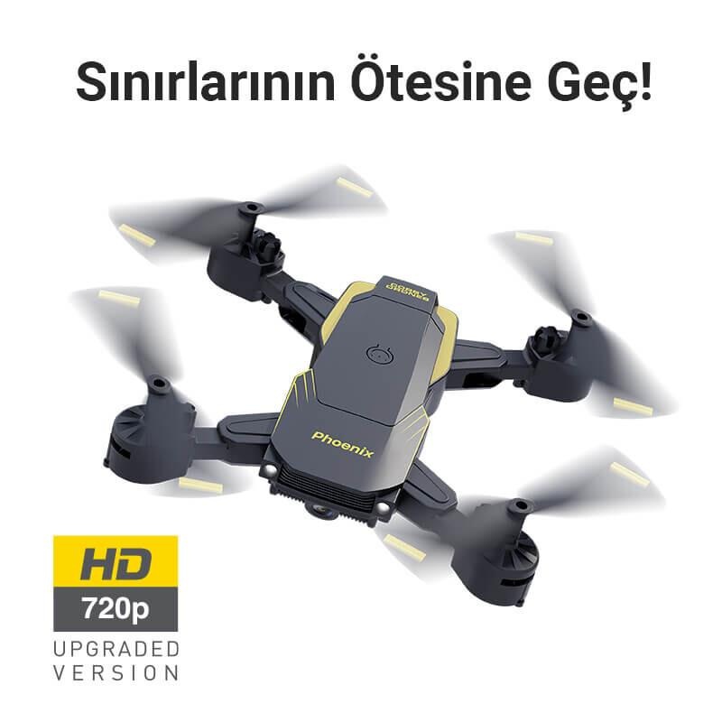 Corby Drones CX028 Phoenix Katlanabilir Kameralı 720p Smart Drone - 2
