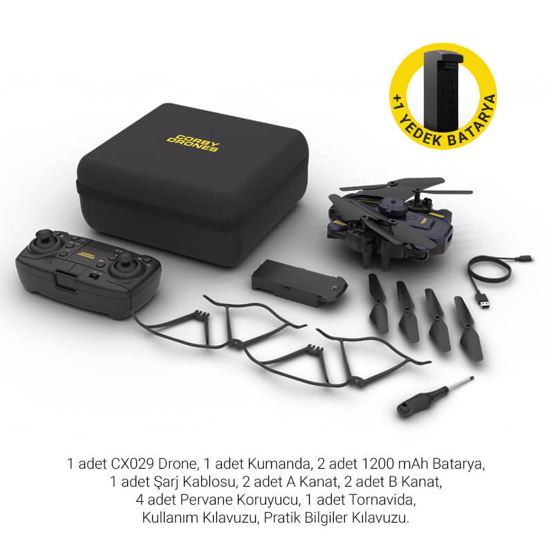 Corby Drones CX029-2B Sapphire Drone - 7