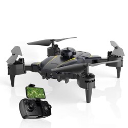 Corby Drones CX029 Sapphire Kablosuz Katlanabilir Hareketli Kamera Smart Drone Siyah - 2
