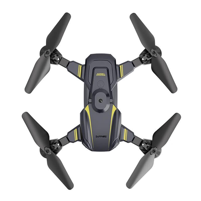 Corby Drones CX029 Sapphire Kablosuz Katlanabilir Hareketli Kamera Smart Drone Siyah - 3