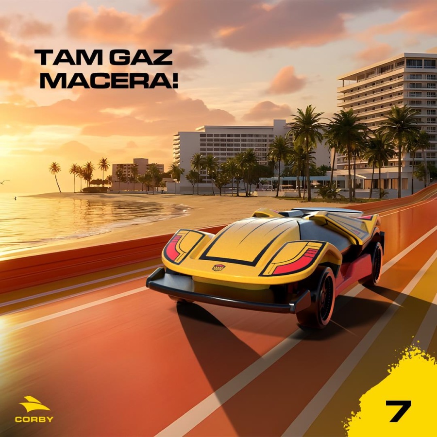 Corby Hyper Series CT101 Fırlatma Rampa Oyun Arabası - 6