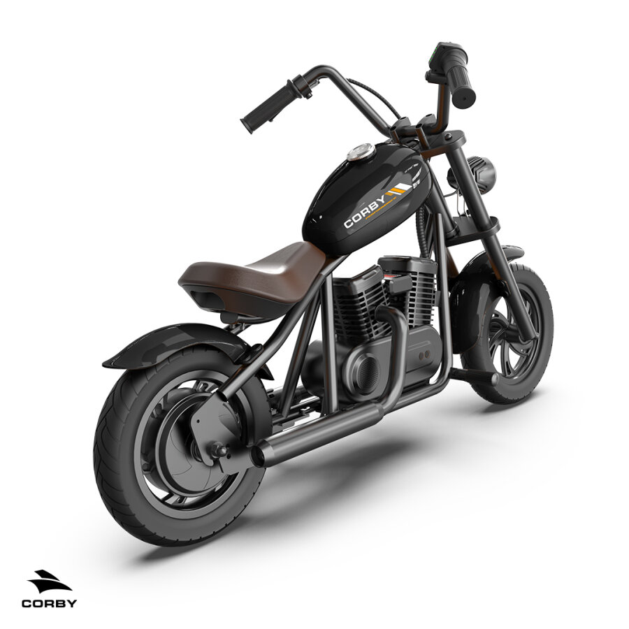 Corby Jetty 300 R240X Elektrikli Mini Çocuk Motoru 160W Siyah - 4