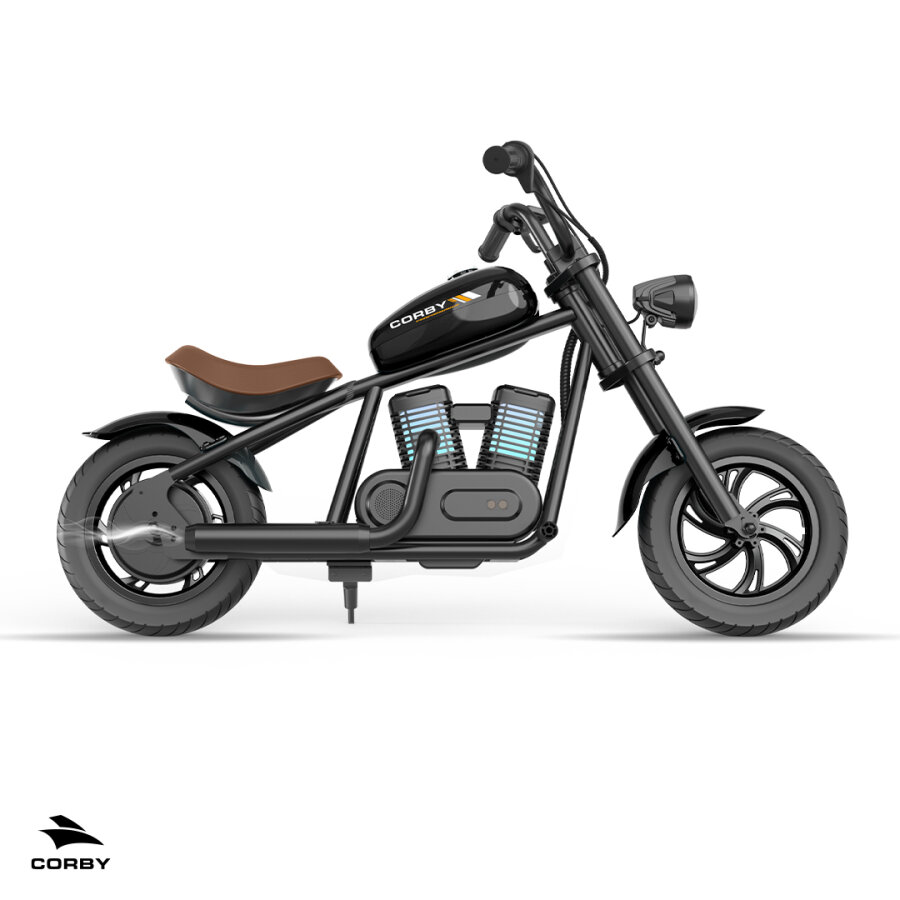 Corby Jetty 300 R240X Elektrikli Mini Çocuk Motoru 160W Siyah - 5