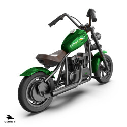 Corby Jetty 300 R240X Elektrikli Mini Çocuk Motoru 160W Yeşil - 4