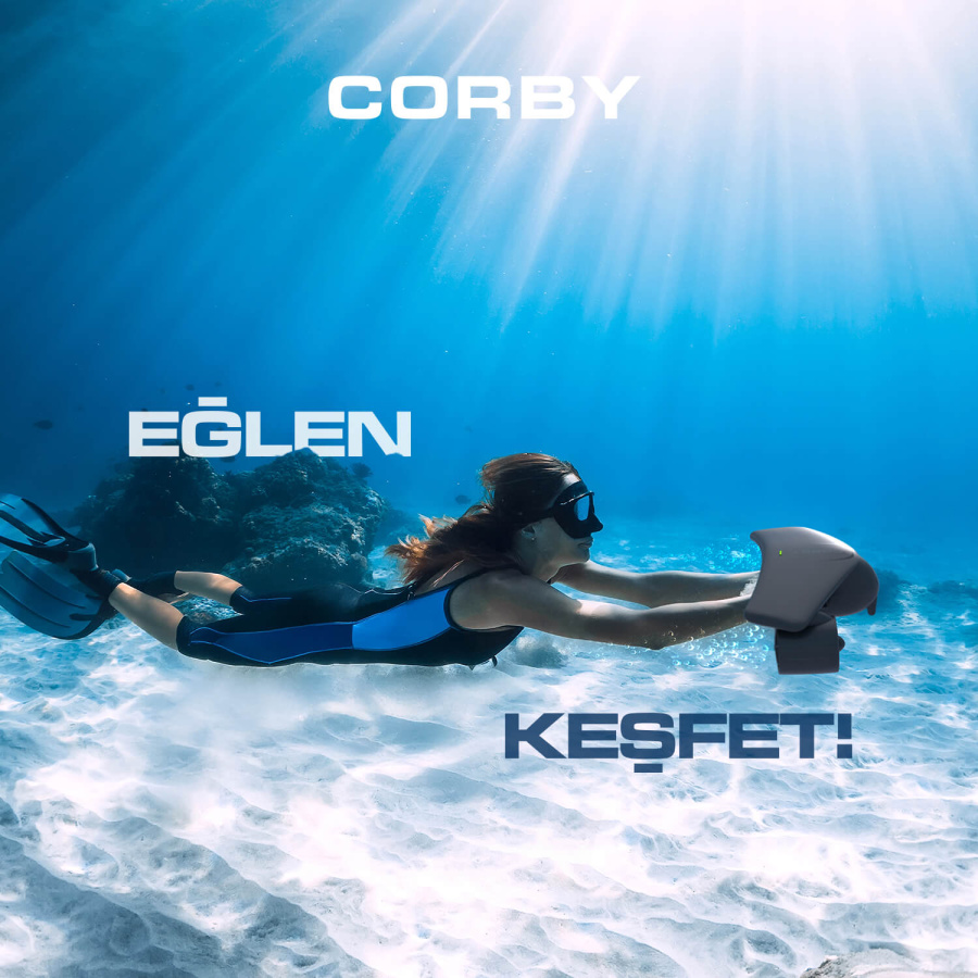 Corby M3 Aqua Vento Deniz Scooterı - 5