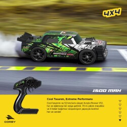 Corby Roxxer V12 CSG05 Uzaktan Kumandalı Yarış Arabası - 3
