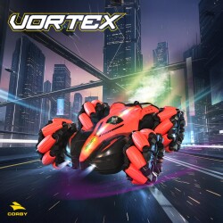 Corby Vortex CSG10 Uzaktan Kumandalı Akrobat Araba Kırmızı - Corby