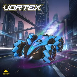 Corby Vortex CSG10 Uzaktan Kumandalı Akrobat Araba Mavi - Corby