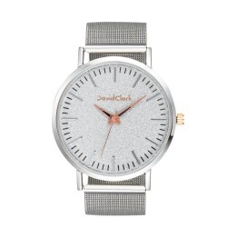 David Clark DC10104M-02 Erkek Kol Saati Silver - 1