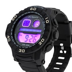 David Clark DC30107D-01 Unisex Dijital Kol Saati Siyah - 1