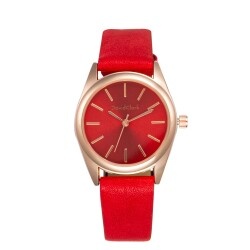David Clark DC50113M-05 Kadın Kol Saati Kırmızı - 1