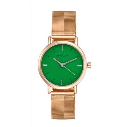 David Clark DC50115M-03 Kadın Kol Saati Gold - 1
