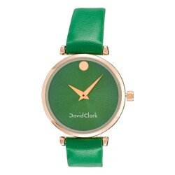 David Clark DC50134M-05 Kadın Kol Saati Yeşil - 1
