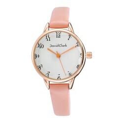 David Clark DC50137M-05 Kadın Kol Saati Pembe - 1