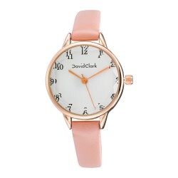 David Clark DC50137M-05 Kadın Kol Saati Pembe - 1