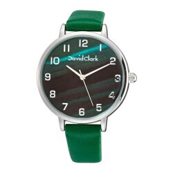David Clark DC50138M-02 Kadın Kol Saati Yeşil - 1