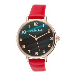 David Clark DC50138M-03 Kadın Kol Saati Kırmızı - 1