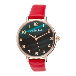 David Clark DC50138M-03 Kadın Kol Saati Kırmızı - 1